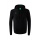 Erima Hooded Sweatshirt Essential Team Hooded Sweat (soft cotton, ribbed cuffs) black/grey Men